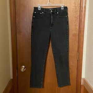 Madewell The Perfect Vintage Jean size 28 in washed black